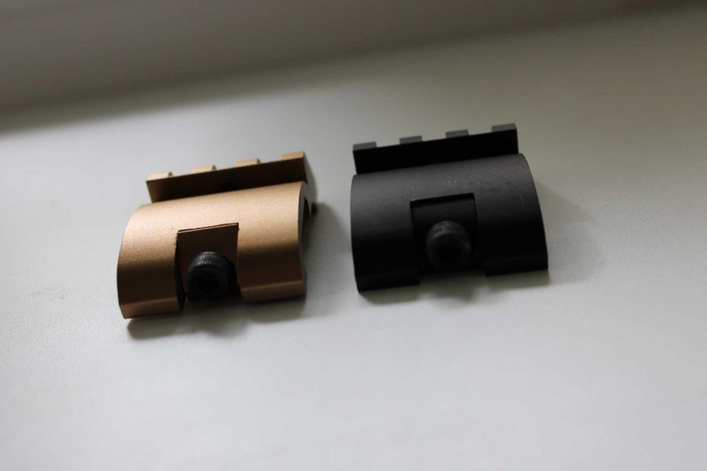 Кутова планка Picatinny/Weaver 45°  —  з ключем