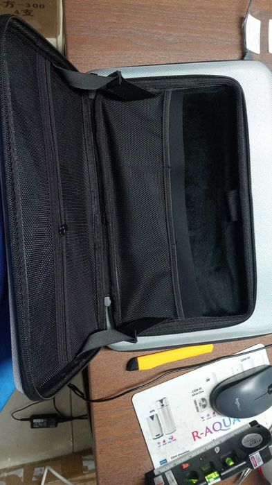 Mala Mosiso Hard Shell c/ Alça de Ombro - Portáteis até 14" (Cinza)