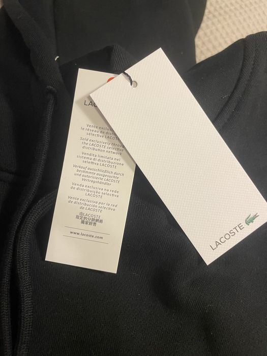 Sweat Preta da Lacoste