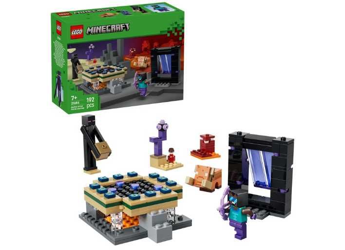 LEGO Minecraft 21584 Podróż przez portal Netheru i Kresu