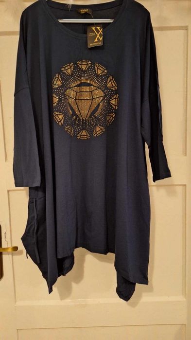 Świetna duża tunika Wawa. Diament.