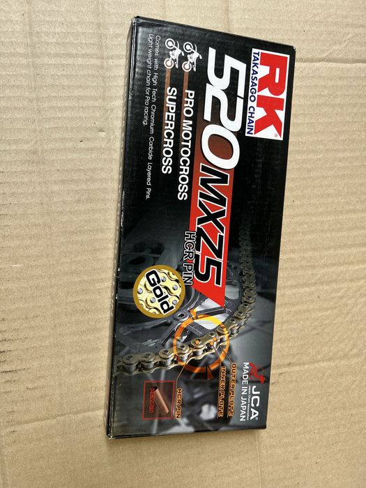 Łańcuch OFFROAD RK 520 MXZ5 Pro Gold 120