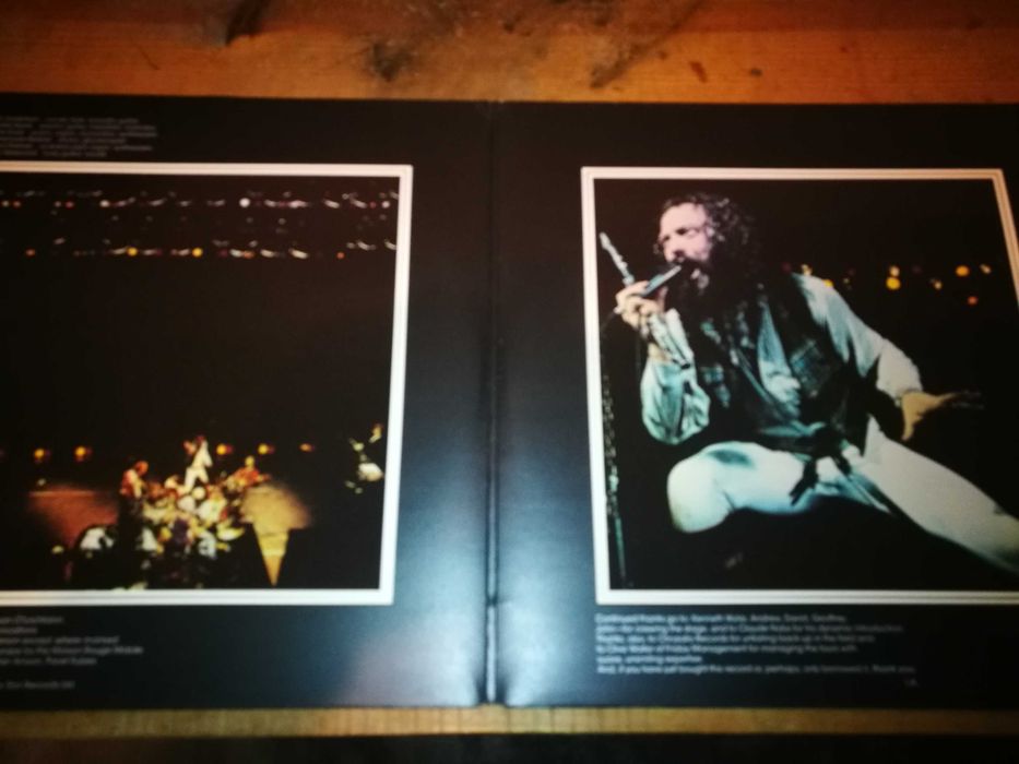 JETHRO TULL (Prog) - Live- Bursting Out (Ed ING-1978)  2 x LP