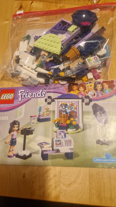 Lego Friends pracownia fotograficzna Emmy
