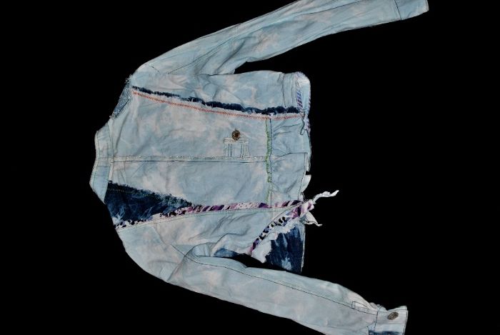 Juju Christine джинсовый жакет XS S эксклюзив оригинальный дизайн desi