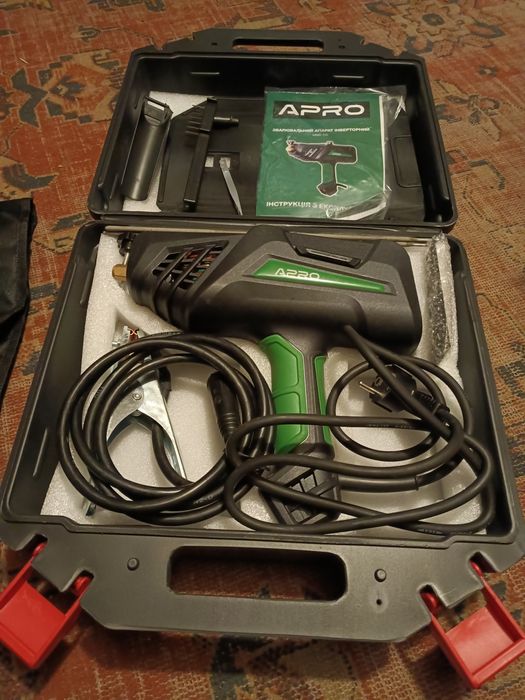 Зварювальний апарат інверторний APRO MMA-105, 20-105А, ел.3мм