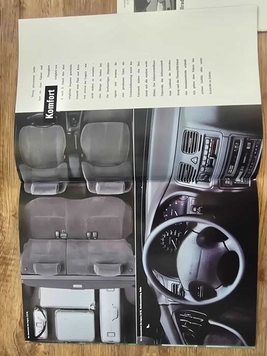 Prospekt Subaru Legacy LX, GL