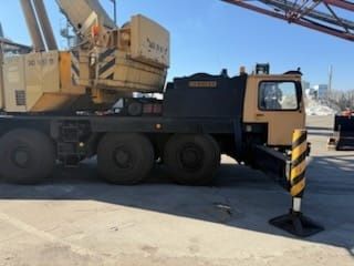 Автокран Liebher  LTM10/60 люлька для людей 48м+гусьок15м