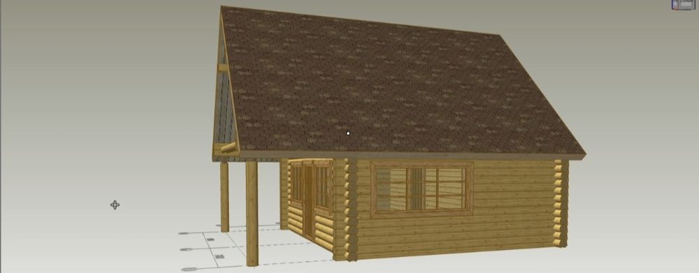 Продаю дерев'яну конструкцію зруб