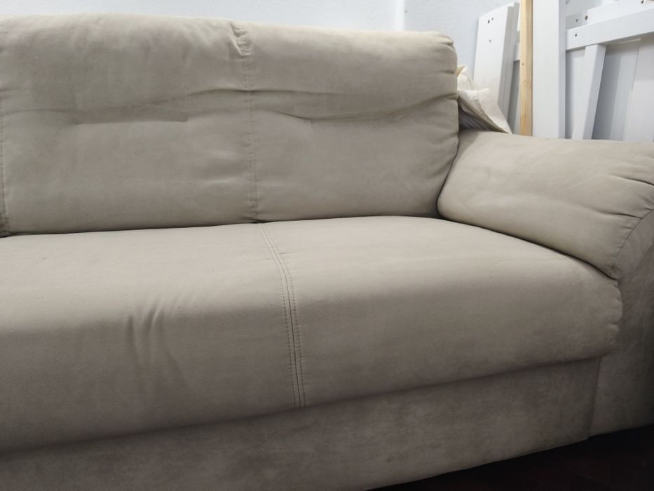 Dou Sofá 3 lugares Ikea bege