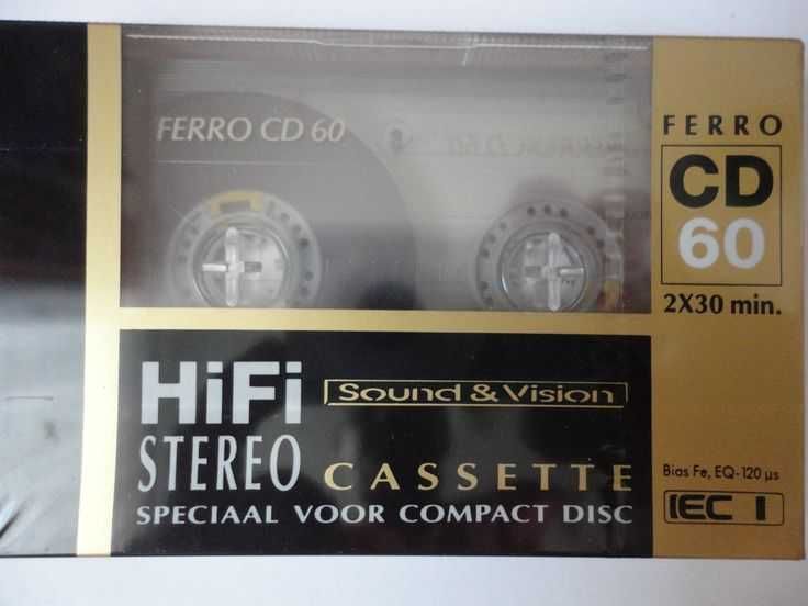 Cassetes audio FERRO CD60