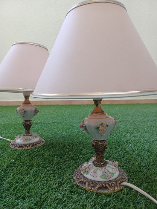 Conjunto de Candeeiros de Mesa de Cabeceira