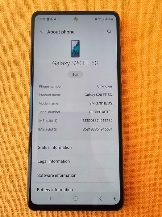 Samsung Galaxy S20 FE 5G