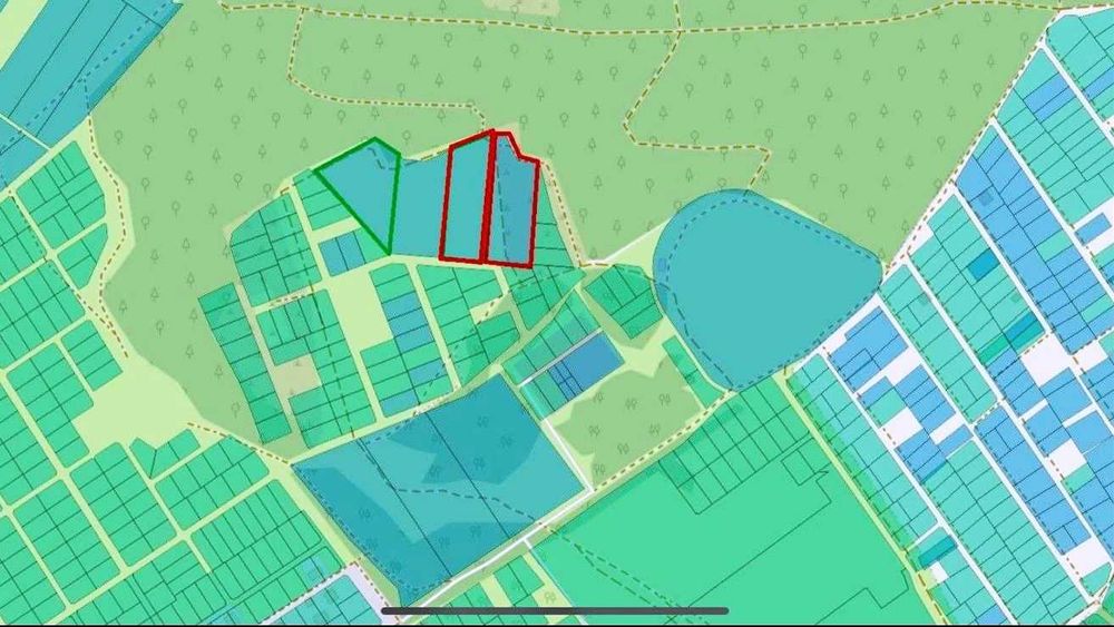 186 соток біля лісу в с .Ст. Петрівці, в 15 км від Києва