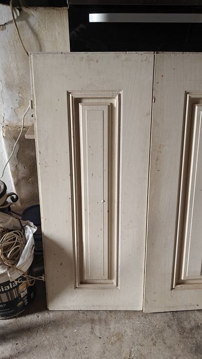 Portadas de madeira maciça