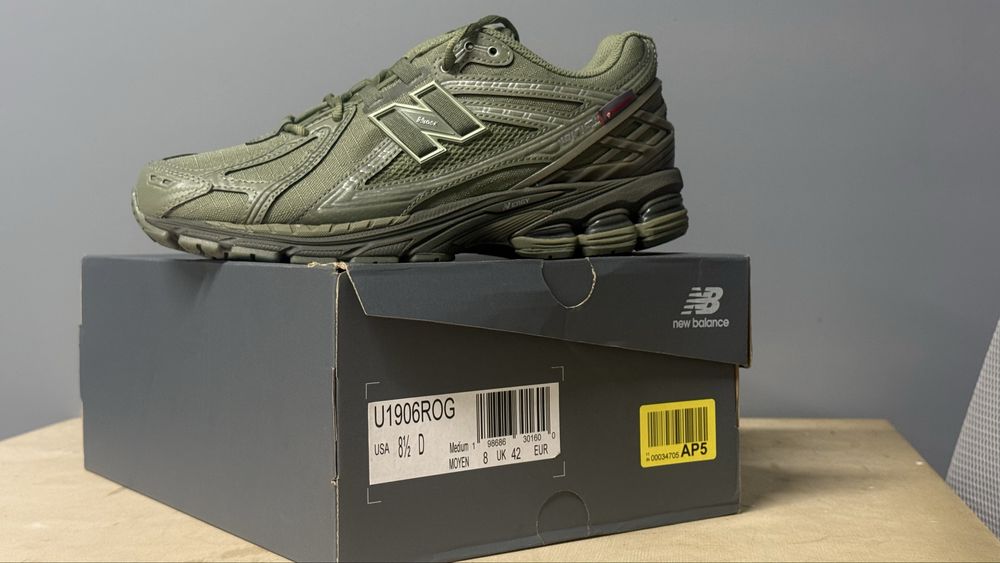 New Balance 1906R Primaloft "Dark Olivine / Olive" (Оригинал)