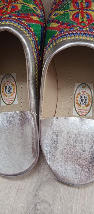 Oryginalne Marokańskie Babusze – Rękodzieło z Marrakeszu | Nowe | Unik