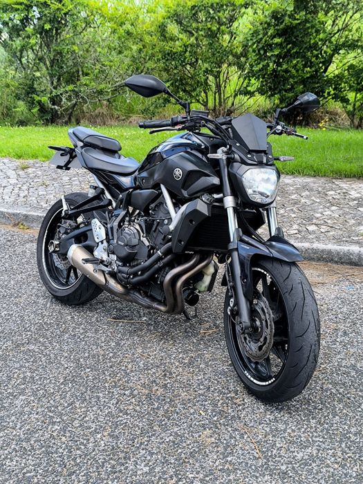 Yamaha MT-07 – 55 kW - pronta para circular