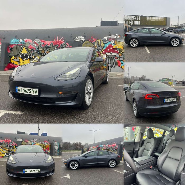 Оренда Тесла 3 2023р від 5000 тиждень