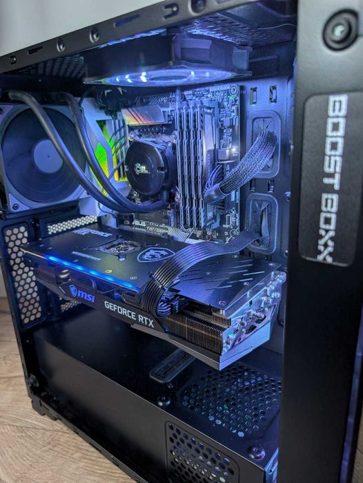 Komputer gamingowy RTX 3070 8GB i7 8700k 32GB LED 850W SSD Z390-A