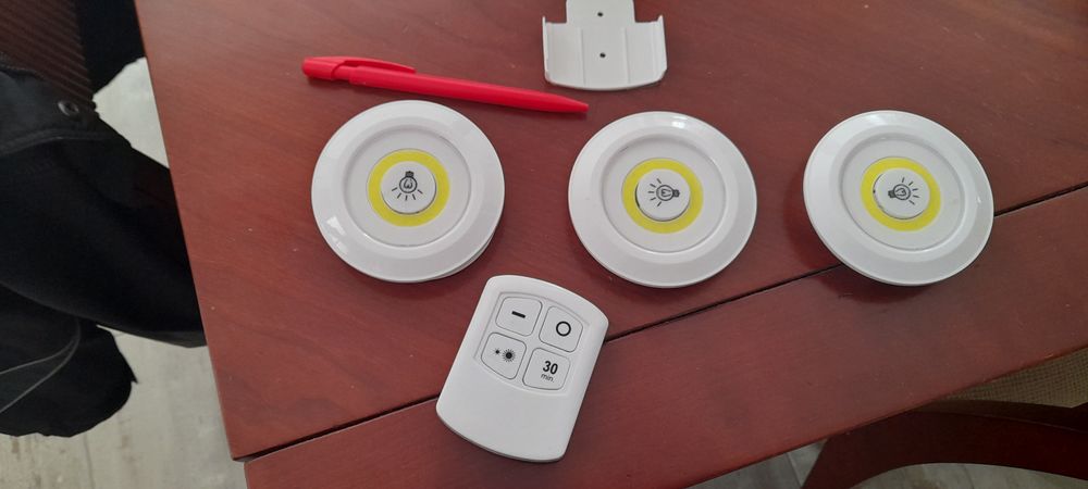 Luzes Led conjunto 3 com comando