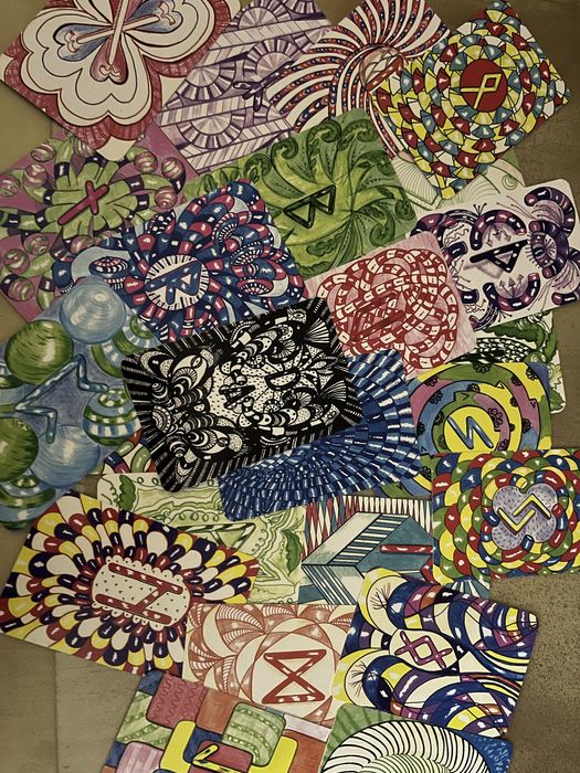 Руны ( колода 24 шт.)