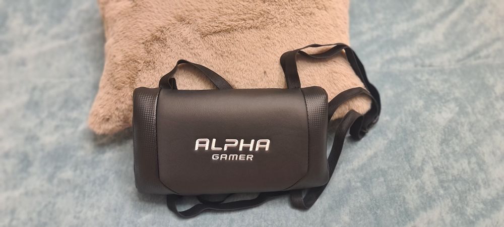Encosto de cabeça "ALPHA GAMER" novo