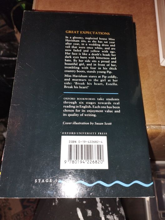 Livro escrito em inglês