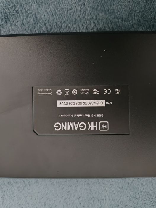 Klawiatura mechaniczna gamingowa GK61 v3 RGB