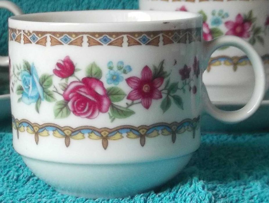 Porcelanowy zestaw do herbaty. Chiny