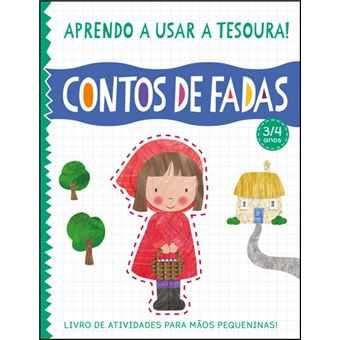 Aprendo a Usar a Tesoura! Animais/ Contos de Fadas/ Veículos/ Dino..