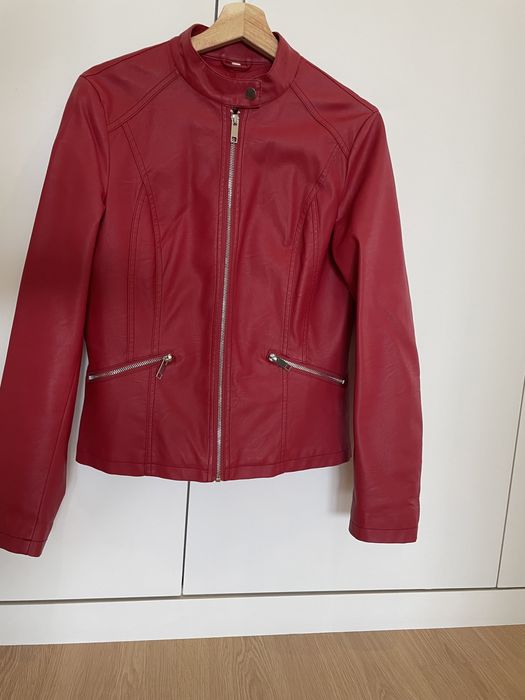 Casaco imitação de pele, tamanho M