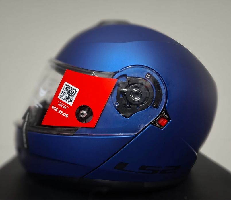 Capacete Modular LS2 FF908 Strobe ll Azul Matte ( M ) ( NOVO )