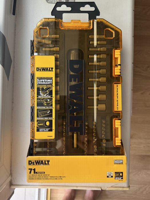 Dewalt 71 набір біт набор бит