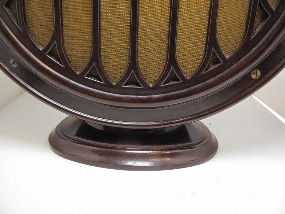 Coluna de som Vintage Deco em baquelite 1920