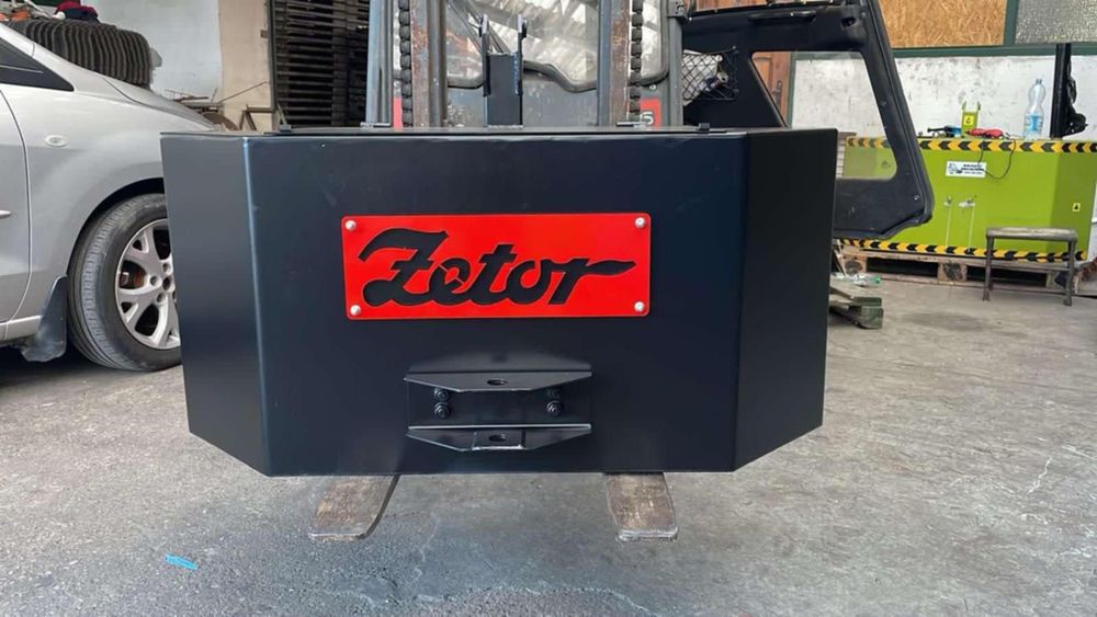 Balast na TUZ przód/ tył od 200 do 1500kg z LOGO Twojego ciągnika