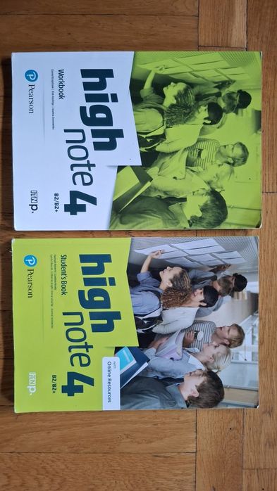 High note 4 student's book B2/B2+ workbook kod dostępu płyta Warszawa ...