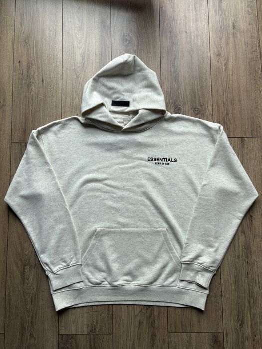 Essentials White Hoodie (Bluza)