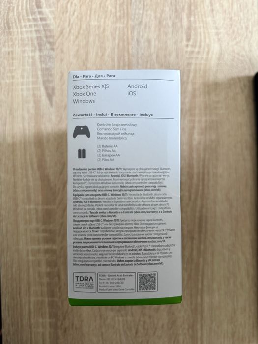 Comando Wireless Preto Xbox Series X