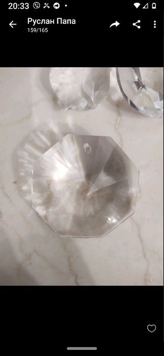 Запчасти для кришталевих люстр