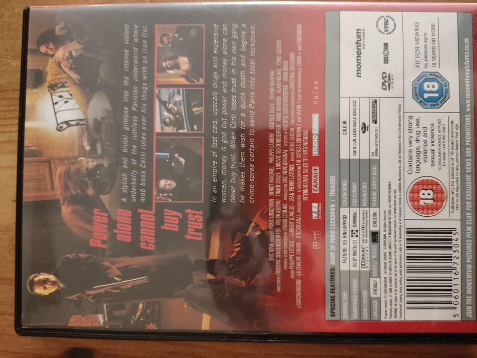 Paris lockdown dvd