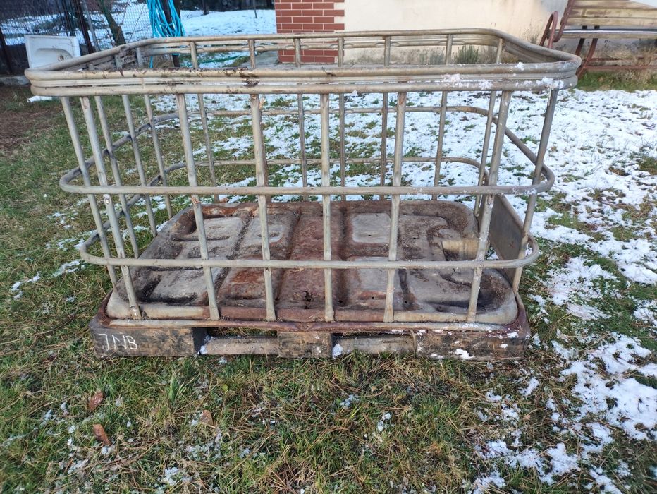 Kosz mauzer na drewno kominkowe, gitterbox