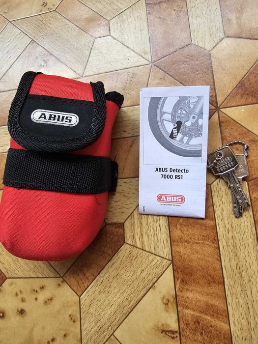 Мотозамок ABUS DETECTO 7000 RS1