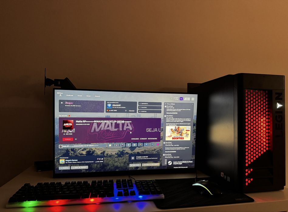 Setup pc gaming completo