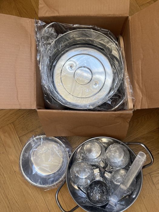 Набор посуды нержавейка