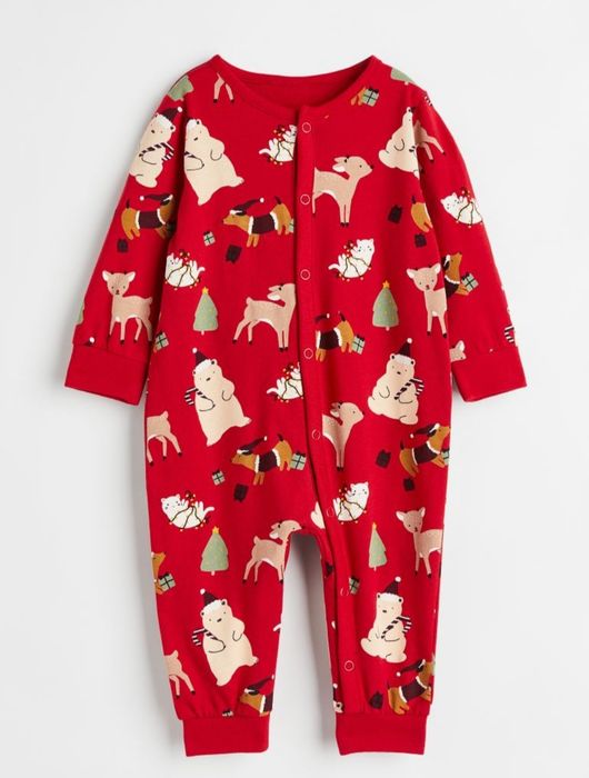 Wzorzyste piżamy jednoczęściowe 2pak H&M 62