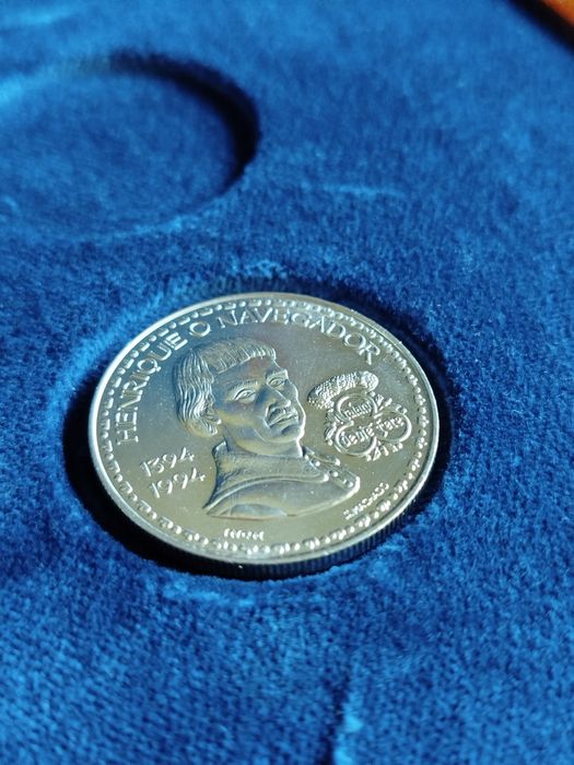 Moeda comemorativa de 200 Escudos- Henrique o Navegador