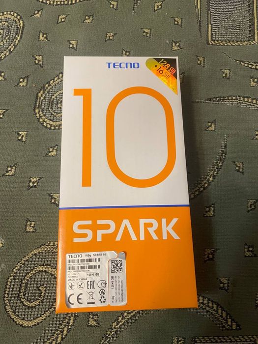 Продам Tecno Spark10 в хорошем состоянии