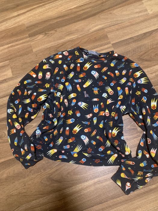 Bluza love mischino cudo piękna atomy komety m