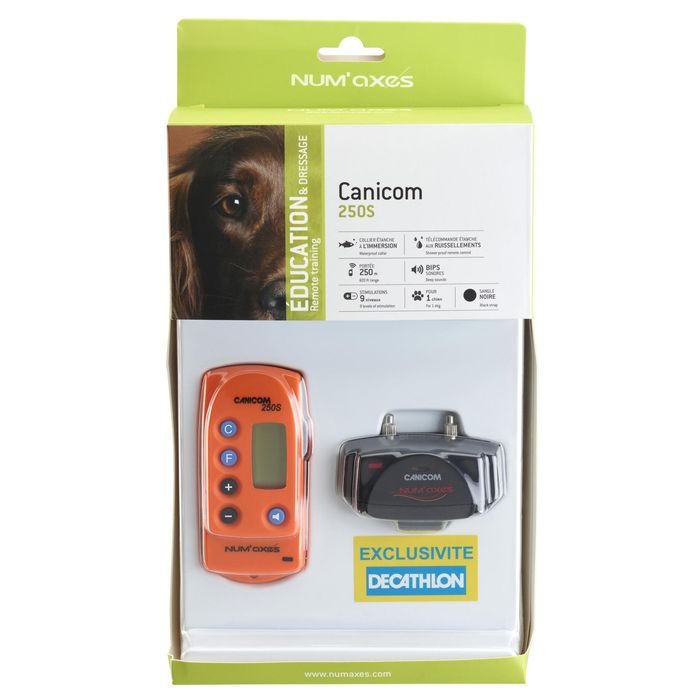 COLEIRA TELECOMANDO DE ADESTRAMENTO DE CÃO DE CAÇA NUM'AXES CANICOM